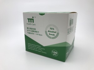 TTi 獨立鋁箔包裝含75%酒精濕紙巾100片裝